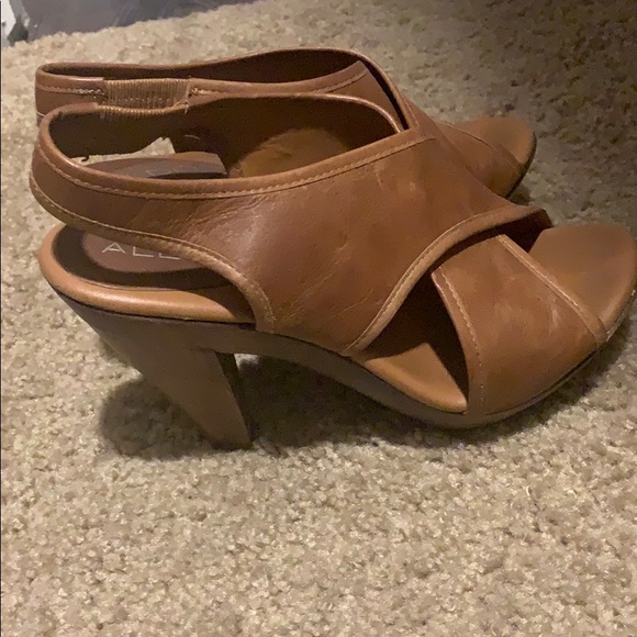 Aldo cork summer heels - Picture 4 of 5
